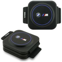 BMW M Qi2 15W 3-in-1-Ladegerät mit Logodruck – Blau