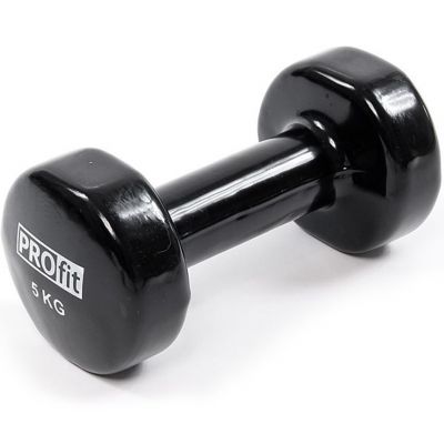 2. Profit Vinylhantel 5kg schwarz DK 4102
