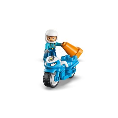 5. LEGO DUPLO TOWN 10471 Blaues Polizeimotorrad