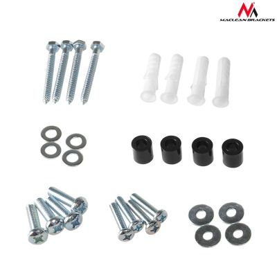 7. Maclean MC-668 TV-Wandhalterung (Wandmontage, neigbar; 37" - 70"; max. 40 kg)