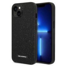 Karl Lagerfeld KLHCP14MG2ELK iPhone 14 Plus 6.7" Hardcase schwarz / schwarz Glitter Plaque Logo
