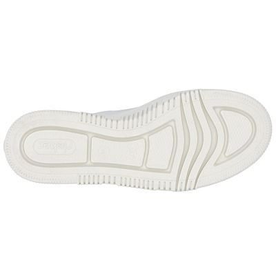 5. Beigefarbene Plateau-Sneaker aus Leder von Rieker (Modell M1912-80)