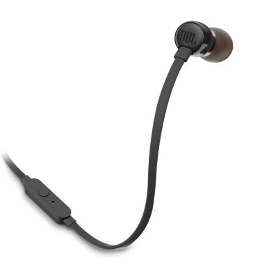 5. JBL Tune 110 In-Ear-Kopfhörer mit 3,5-mm-Miniklinke und Fernbedienung – Schwarz