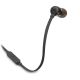 5. JBL Tune 110 In-Ear-Kopfhörer mit 3,5-mm-Miniklinke und Fernbedienung – Schwarz