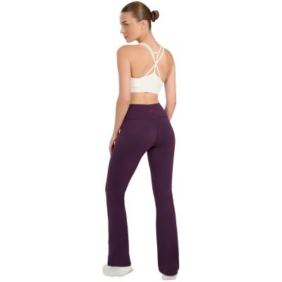 3. Damen Leggings 4F CAS F1195 dunkelviolett 4FWAW25TTROF1195 50S