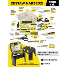 Universal-Set, 1200-teilig, 1/4"-Sechskant.... /WMC