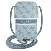 Guess Handtasche GUPHM4GDBL 6.1" Blau/Blau Hardcase 4G Stripe