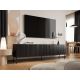 3. ISLA TV-Schrank 200x40x60 schwarz matt