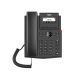 Fanvil X301W VoIP-Telefon, Schwarz, 2-zeiliges LCD-Display, WLAN