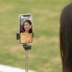 15. Selfie-Stick WHS1Y Teleskopstativ 1 m mit Telefonhalter – Schwarz