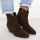 7. Braune Damen-Leder-Cowboystiefel Big Star SS274463
