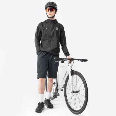 6. Rockbros TLWT002 ROAD TO SKY Windjacke, leicht, Größe S - Schwarz