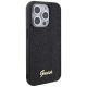 4. Guess Disco Metal Script Hülle für iPhone 15 Pro – Schwarz