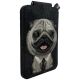 6. Nimmy New Big-Eye Cute Pets 2.0 Hunde-Magnetgeldbörse mit Handyhalterung – Schwarz