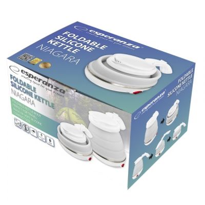 15. Esperanza NIAGARA EKK023 Wasserkocher (750W 0,5l; weiß)