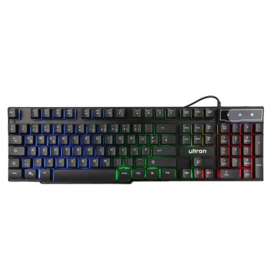 2. Ultron HAWK Gaming-Set inklusive Tastatur und Maus (QWERTZ-Tastatur, Deutsch, Schwarz, Rot, Weiß)