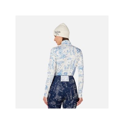 3. ROSSIGNOL W JCC BOOSTER HZ Damen-Sweatshirt weiß