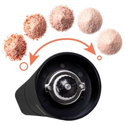 15. ELDOM Elektrische Pfeffer- und Salzmühle MP23 Spice Black