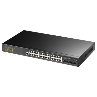 2. Cudy GS2024S2 Netzwerk-Links Managed L2/L3 Gigabit Ethernet (10/100/1000) 1HE Schwarz
