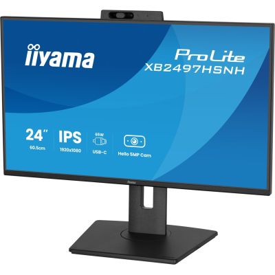 12. iiyama ProLite XB2497HSNH-B1 24-Zoll-IPS-LCD-Monitor (60,5 cm / 23,8 Zoll, Full HD, Schwarz)