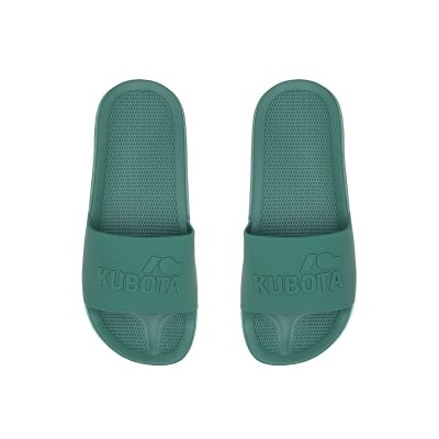 2. Kubota Basic Plain Pool Flip-Flops grün K25SS-101-001-18-1