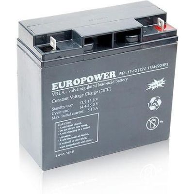 AGM EUROPOWER EPL Serie 12V 17Ah Batterie
