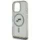 6. Karl Lagerfeld IML Metal Karl&Choupette Head MagSafe Hülle für iPhone 16 Pro Max - Schwarz