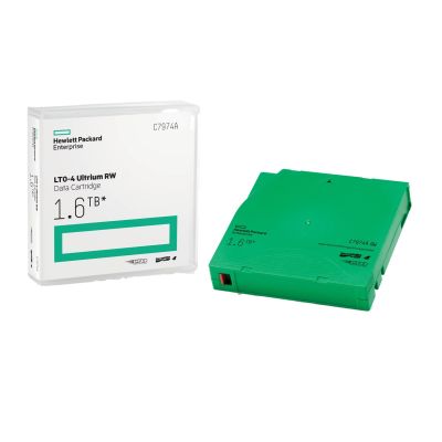 Hewlett Packard Enterprise C7974A Backup-Medium, leer, 800 GB LTO-Datenband, 1,27 cm