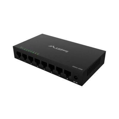 2. LANBERG SWITCH DSM1-1008 8X1GB/S UNMANAGED GIGABIT ETHERNET 12V (METALLGEHÄUSE)