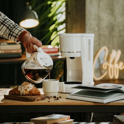 11. ADLER AD 4383w Filterkaffeemaschine weiß