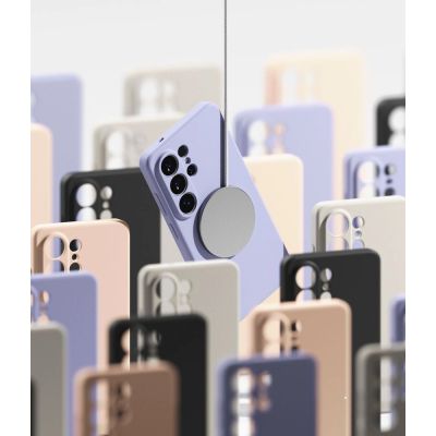 8. Ringke Silikon MagSafe Hülle für Samsung Galaxy S26 Ultra - Lila