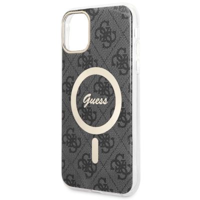 5. Guess GUHMN61H4STK iPhone 11 6.1" schwarz/schwarz Hardcase 4G MagSafe