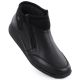 Rieker 47270-00 bequeme schwarze wasserdichte Leder-Damenstiefeletten