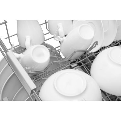 4. Freistehender Geschirrspüler 60 cm AMICA DFM66B8EOqBH | Energieeffizienzklasse B | 15 Geschirrsets | AirDry | AquaStop | Besteckschublade