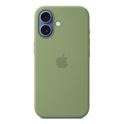 3. Apple iPhone 17 Silikonhülle mit MagSafe (Hellmoosgrün)
