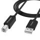 Wozinsky WKDDY4S USB-B - USB-A 480Mb/s Kabel 1m - Schwarz