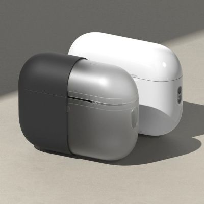 3. Ringke Silikonhülle für AirPods Pro 3 – Schwarz