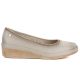 2. Beige Keilschuhe für Damen, Modell Vinceza 39987
