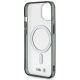 7. BMW BMHMP14SHCRS iPhone 14 6.1" Hülle transparent Hardcase Silver Ring MagSafe