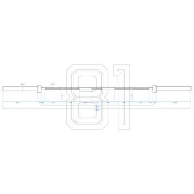 37. HMS Premium GCF700 crosscut bar 220 cm 20 kg