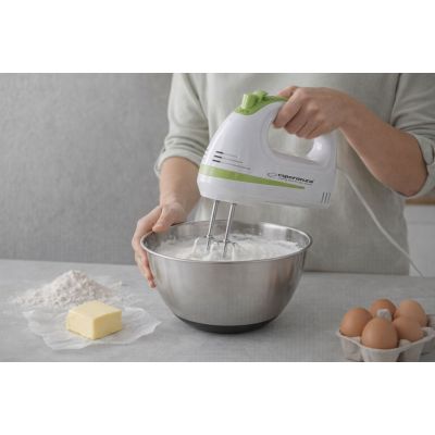 15. Esperanza Apple Pie Handmixer EKM011 (400W; weiß)