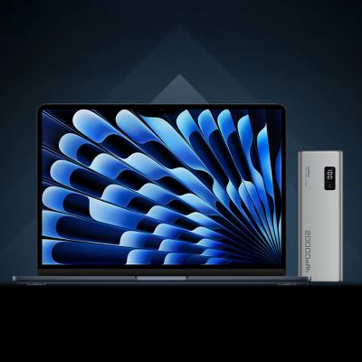 2. Cuktech P+Serie Nr. 15 Powerbank 150W 20000mAh - Grau