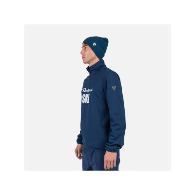 4. Rossignol Signature Ski Hz Fleece-Sweatshirt in Marineblau