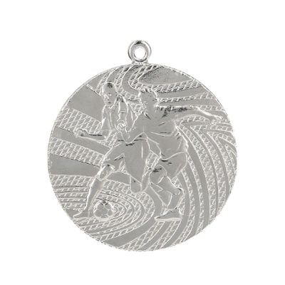 9. Silbermedaille – Fußball – Stahlmedaille
