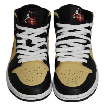 3. Original Air Jordan 1 Mid Tartan Swoosh Herren-Sneaker - DZ5329-001