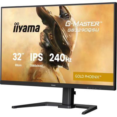 19. IIYAMA Monitor 80,0 cm (31,5") GB3290QSU-B1 16:9 2xHDMI+DP+2xUSB-C