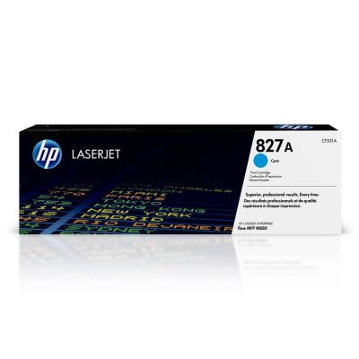 2. Original HP 827A Cyan LaserJet Tonerkartusche