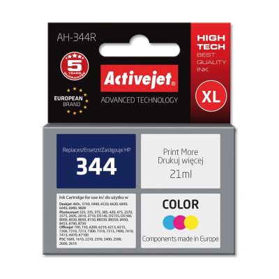 Activejet AH-344R Tinte (ersetzt HP 344 C9363EE; Premium; 21 ml; Farbe)