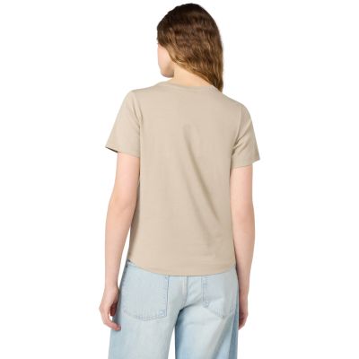 3. Champion Damen Kurzarm-T-Shirt Beige 118408 MS041