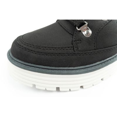 6. O'Neill Winterstiefel Damen Wanderstiefel Stiefeletten modisch Schwarz Weiß